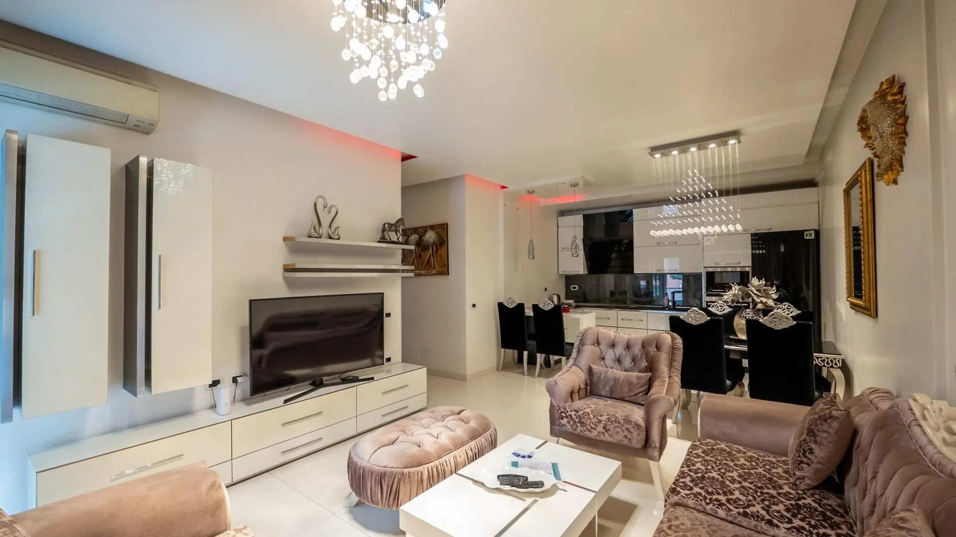 아파트 Tirent Apartment-Spacious 2-Bedroom Stay In Delijorgji 티라나 알바니아